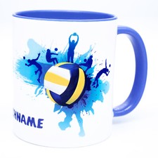 Volleyball Spieler Tasse Name