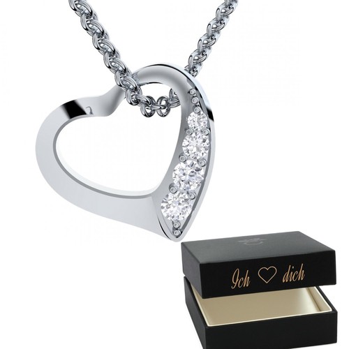 Herzkette silber 925 - herzkette, ❤️