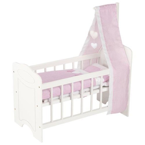 Goki puppenbett mit - puppenbett, himmel