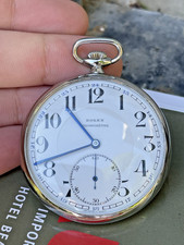 SEHR SCHÖNE SELTENE TASCHENUHR TASCHENUHR STAHL STAYBRITE ROLEX SCHWEIZ 1930 Watch