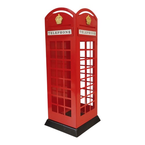 Rote telefonzelle - rote,