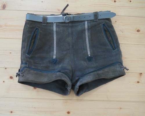 Vintage lederhose kurz - lederhose,