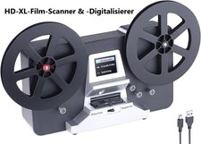 NEU HD Film Scanner Digitalisierer für Super 8 & 8 mm Geschenk Liebhaber Männer