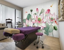 3D Rosa Lotus Goldfisch Q2476