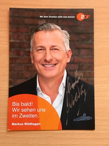 Autogrammkarte markus - -,
