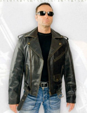 Marlon Brando Antik Lederjacke