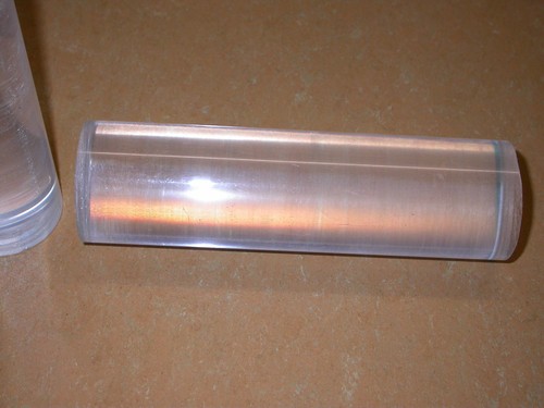 Round rod colorless clear - , Ø