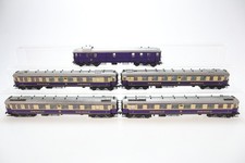 H0 LILIPUT DRG Rheingold Personenwagenset 1.Kl.2.Kl. Gepäckwagen DC N86