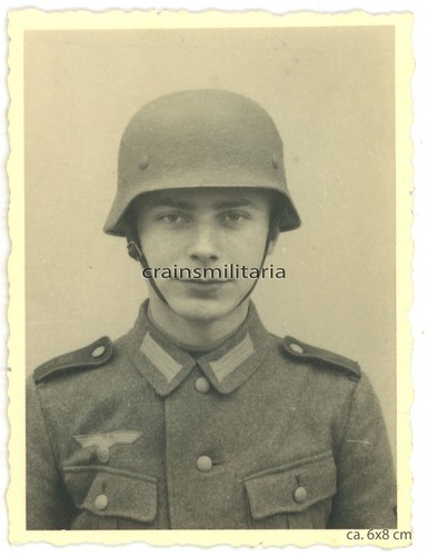 Orig foto portrait soldat mit - orig.,