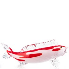 Glas Skulptur Koi Fisch im