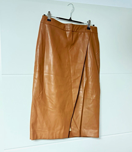 Damen kunstleder bleistiftrock - damen,