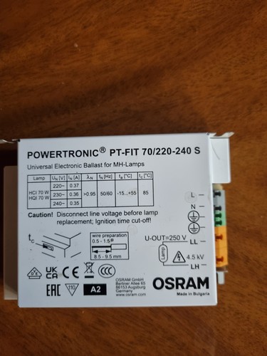 Evg osram vorschaltgerät 70 - evg,