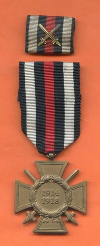 Ehrenkreuz des weltkrieges - ehrenkreuz, 1.