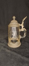 Alter Bierkrug Glas Mit