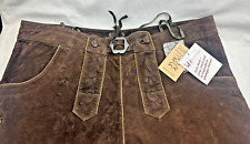 Lederhose Herren Lang / Braun