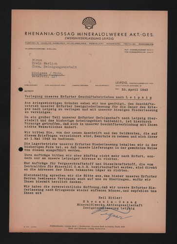 Leipzig brief 1943 - leipzig,,