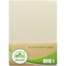 Spannbettlaken - 100% Jersey-Baumwolle - Spannbetttuch - Laken - Bettlaken