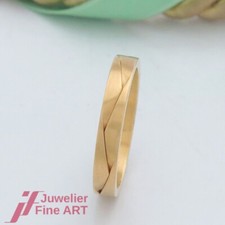 Furrer Jacot Trauring /Ehering - 18K/750 Gelbgold - ohne Besatz - NEU