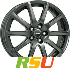 Rial Milano titanium 6.5x16" ET33 LK5 112 ML 57.1 Alufelgen 16 Zoll