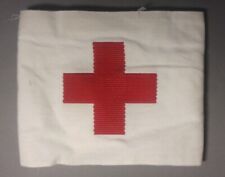 Armbinde Deutsches Rotes Kreuz DRK Original Stoff 44x12cm Bestickt Alt WW2?