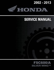2002-2013 Honda FSC600 Silver
