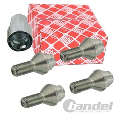 4x FEBI FELGENSCHLOSS