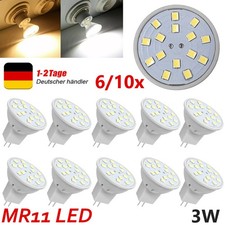 6/10x MR11 GU4 LED Glühbirne