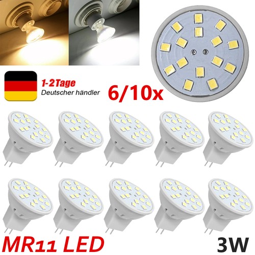 10x mr11 gu4 led glühbirne - led,