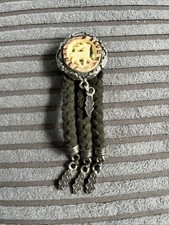 Oktoberfest,Trachten Anstecker Brosche PIN Trachtenschmuck Hirsch Horn Kordeln