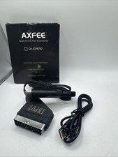 AXFEE Scart zu HDMI Konverter Adapter Scart Eingang Video Audio All-in-One