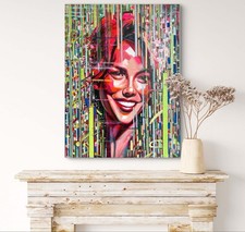 Original acryl bild gemälde - original,