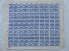 Briefmarken Feldpost  Mi Nr. 1 1942 im Bogen Luftpost gestempelt HAN 21413.42  1