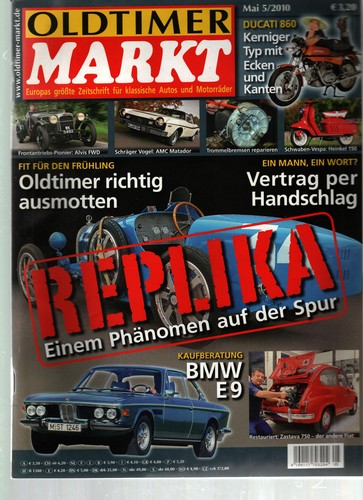 Zeitschrift oldtimer markt mai - oldtimer,