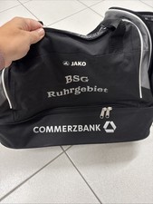 schwarze Sporttasche Reisetasche mit Schuhfach Jako