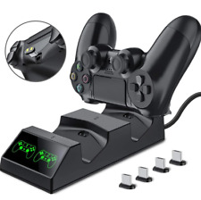 Dual Controller Lade Dock Station Magnet Ladestation Basis für PS4 Pro/Slim