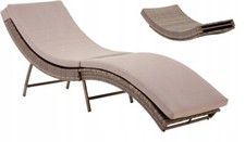 Liegestuhl aus Technorattan