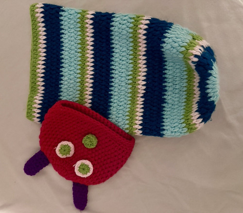 Handgestricktes baby set - handgestricktes, baby-set