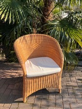 Weiden Stuhl Korbsessel Rattan Gartensessel Naturgeflecht