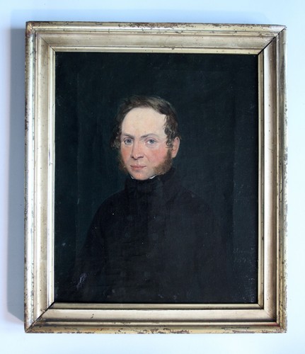 Kleines biedermeier portrait - kleines,