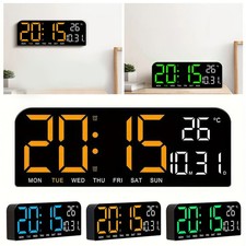 LED Großes LCD Digital Alarm