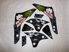 Dekorsatz Aufkleber Sticker für Verkleidung passt an Kawasaki Kxf Kx450f 06-08