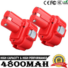 2x 4.8AH Für Makita PA09 9,6V