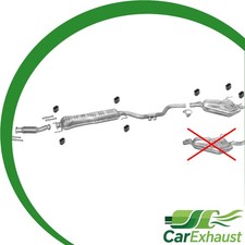 Auspuff für SAAB 9-5 I 2.0