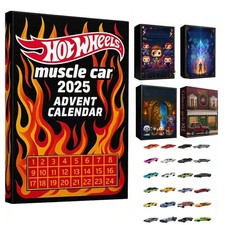 Muscle Cars Adventskalender 24-tägiger Weihnachtscountdown-Kalender DE