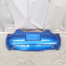 A210 VW New Beetle 9C original Stoßstange Stoßfänger hinten Technoblau 1C0807421