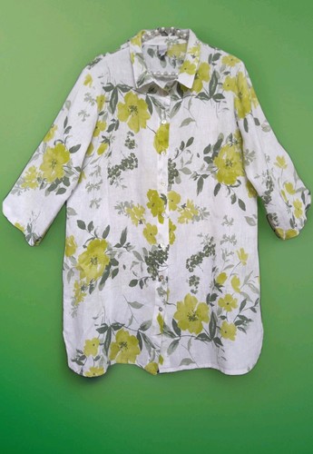 Liberty leinenbluse l - leinenbluse, m/l