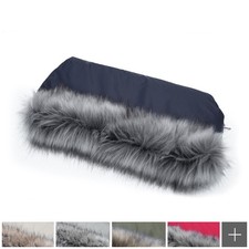 Baby-Joy Kinderwagenmuff Handmuff Muff Handwärmer Fauxfell Reißverschluss Warm!!