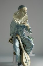 Harlequin Vintage Porzellan Figure NAO by Lladro