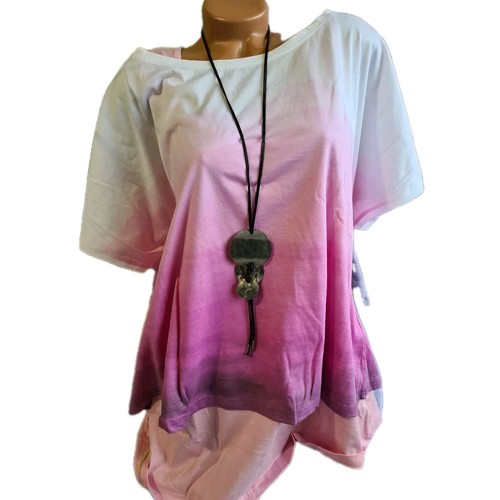 Sheego shirt kurzarm teilig - sheego,