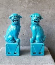 Ein Paar kleine Foo Hunde - China 20.Jh.